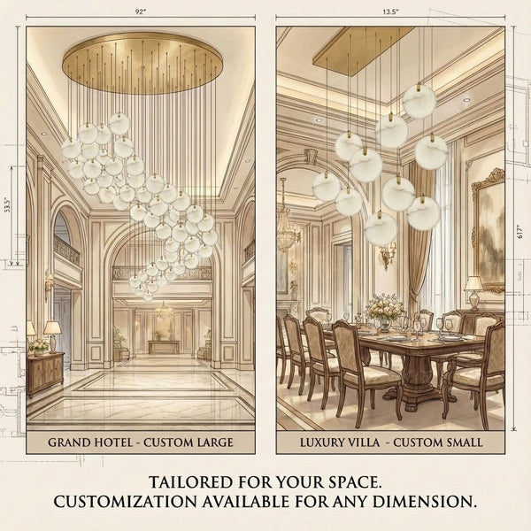 modern brass alabaster disc pendant light