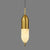 modern brass alabaster orb pendant light