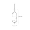 modern brass alabaster orb pendant light
