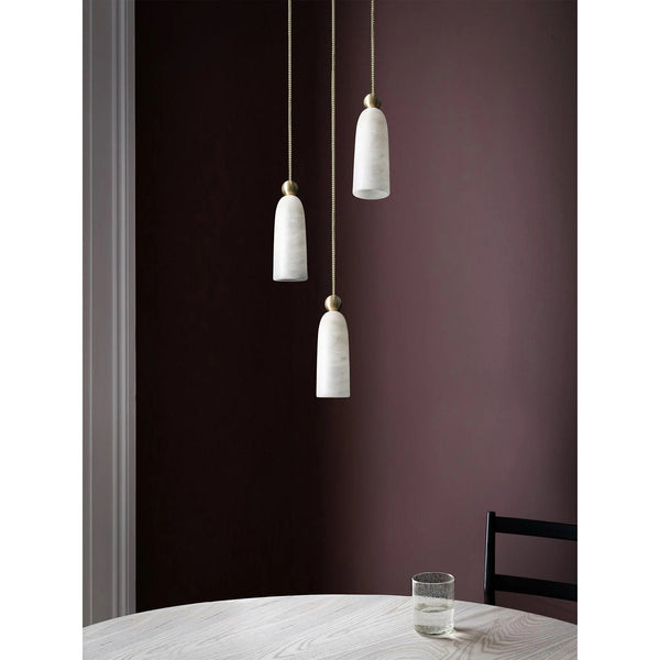 modern brass alabaster pendant lamp 3