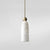 modern brass alabaster pendant lamp 3