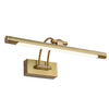 modern brass aluminum rotatable led vanity wall light