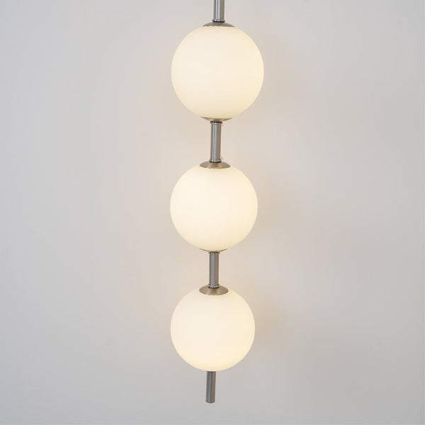modern brass glass globe plug in wall lamp