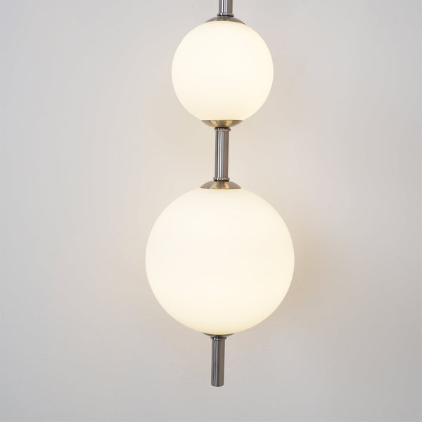 modern brass glass globe plug in wall lamp