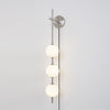 modern brass glass globe plug in wall lamp