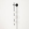 modern brass glass globe plug in wall lamp