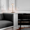 modern brass glass led table lamp