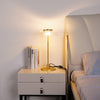 modern brass glass led table lamp