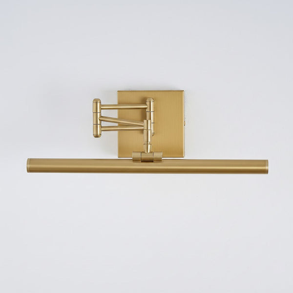 modern brass iron pc led wall lamp