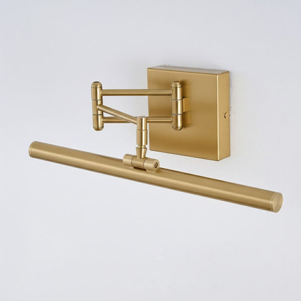 modern brass iron pc led wall lamp
