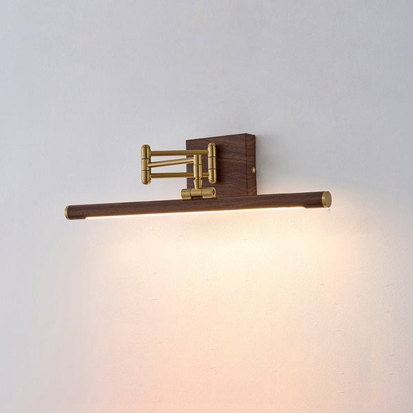 modern brass iron pc led wall lamp