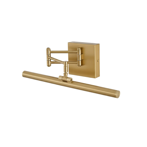modern brass iron pc led wall lamp