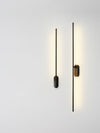 modern brass iron stick plug in wall sconce