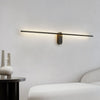modern brass iron stick plug in wall sconce
