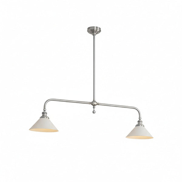 modern brass white aluminum linear chandelier