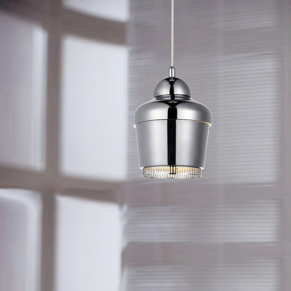 modern carbon steel bell pendant lamp