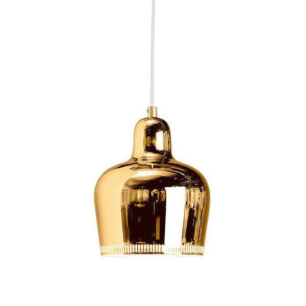 modern carbon steel bell pendant lamp