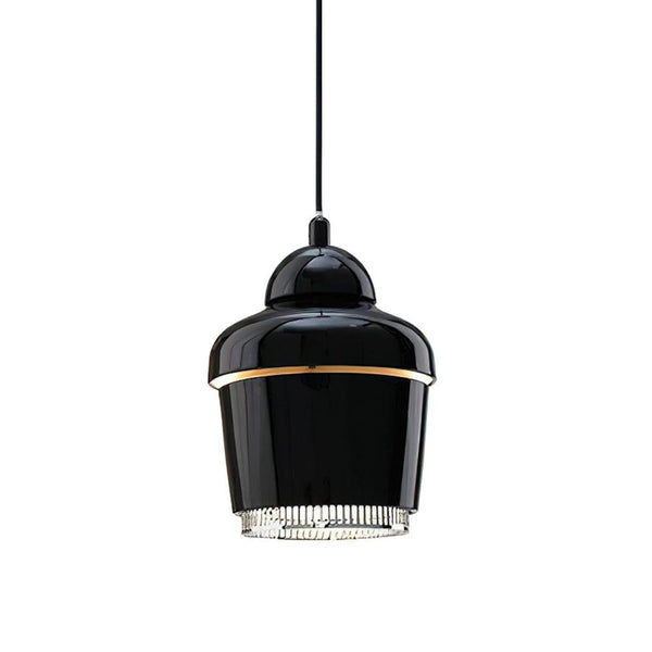 modern carbon steel bell pendant lamp