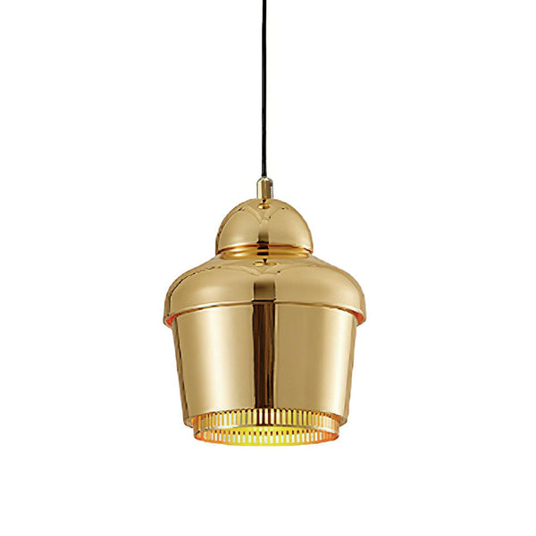 modern carbon steel bell pendant lamp