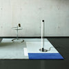modern chrome acrylic sculpture led floor lamp