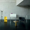modern chrome acrylic sculpture led floor lamp