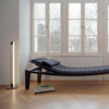 modern chrome acrylic sculpture led floor lamp