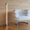 modern chrome acrylic sculpture led floor lamp