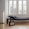 modern chrome acrylic sculpture led floor lamp