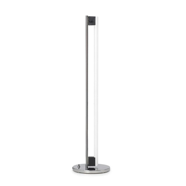 modern chrome acrylic sculpture led floor lamp