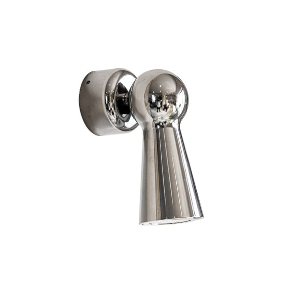 modern chrome aluminum cylinder wall lamp