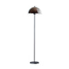 modern chrome double layer acrylic floor lamp