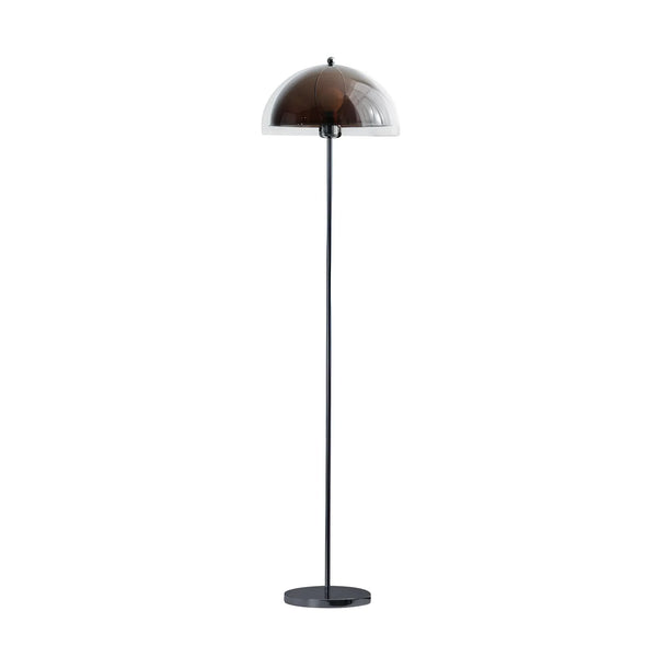 modern chrome double layer acrylic floor lamp