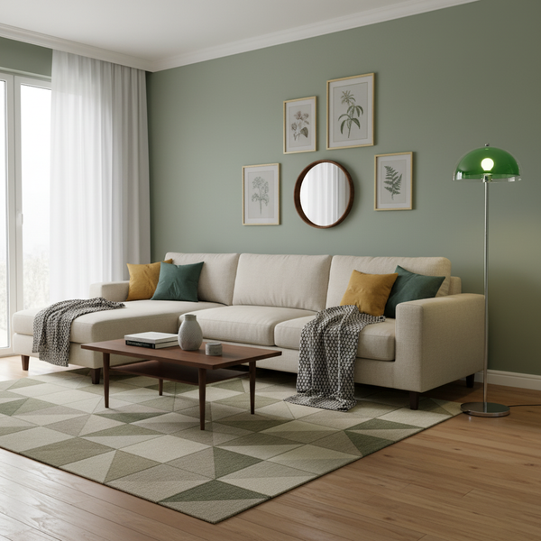modern chrome double layer acrylic floor lamp