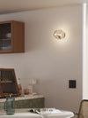 modern chrome lava plug in wall lamp