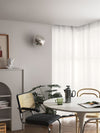 modern chrome lava plug in wall lamp