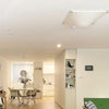 modern chrome white acrylic bubble flush mount ceiling light