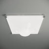 modern chrome white acrylic bubble flush mount ceiling light