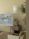 modern chrome white acrylic bubble flush mount ceiling light