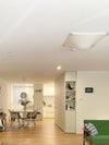 modern chrome white acrylic bubble flush mount ceiling light