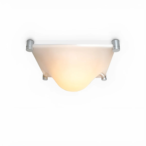 modern chrome white acrylic bubble flush mount ceiling light