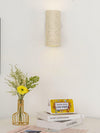 modern composite cylinder wall sconce