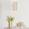 modern composite cylinder wall sconce