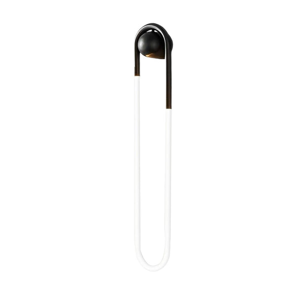 modern copper acrylic led wall lamp