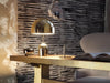 modern gold acrylic dome table lamp