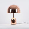 modern gold acrylic dome table lamp
