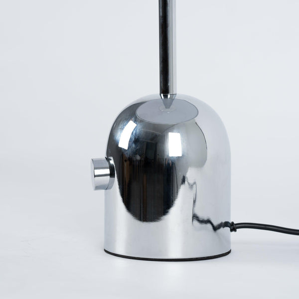 modern gold acrylic dome table lamp