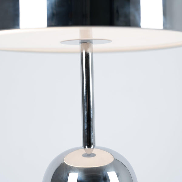modern gold acrylic dome table lamp