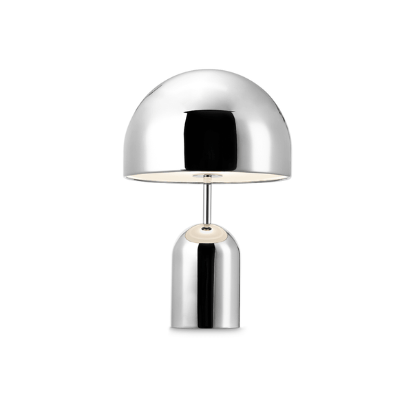 modern gold acrylic dome table lamp