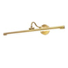 modern gold acrylic linear led wall light