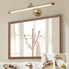 modern gold acrylic linear led wall light